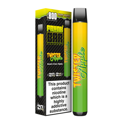 Frunk Bar Twisted Apple - Nicotine.is